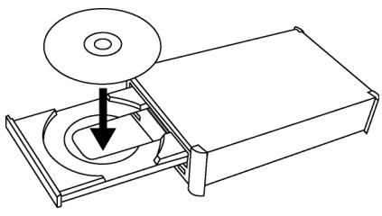 PLEXTOR PX-740UF - To load and unload the tray: - 1