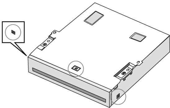 PLEXTOR PX-750A - To install a different bezel and disc tray face plate: - 3