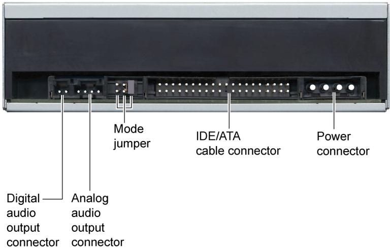 PLEXTOR PX-750A - Rear Panel—PX-750A Internal Drive - 1