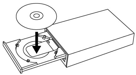 PLEXTOR PX-750A - To load and unload the tray: - 1