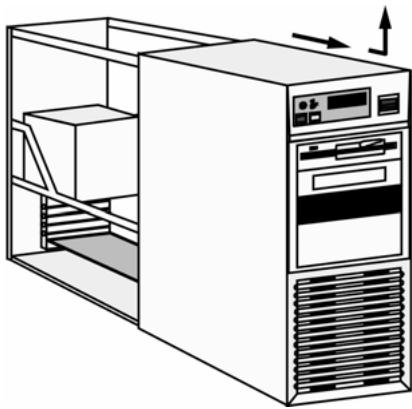 PLEXTOR PX-760A - To open the computer: - 1