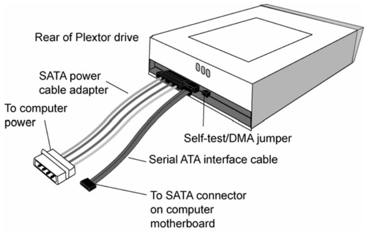 PLEXTOR PX-760A - To mount the PX-760SA drive: - 4