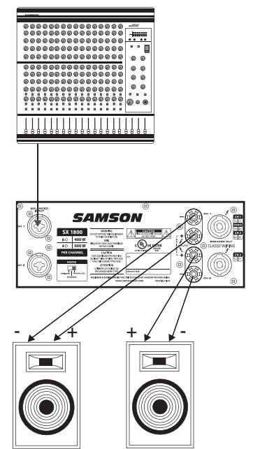 SAMSON SX - Bridge Mode: (single speaker only) - 3