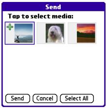 PALMONE CENTRO - Select Send. - 1