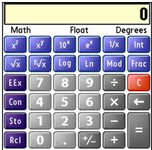 PALMONE CENTRO - Switching between Basic and Advanced Calculator Modes - 2