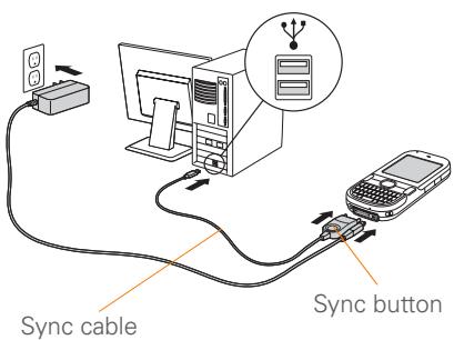 PALMONE CENTRO - Connecting your Centro to your computer - 1