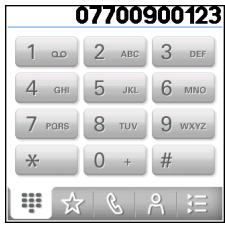 PALMONE CENTRO - Making your first call - 2