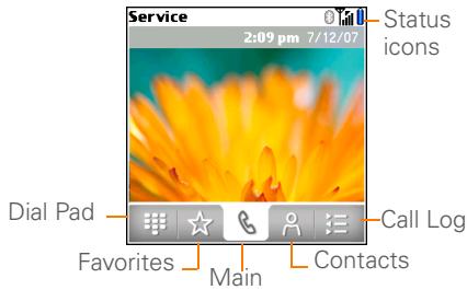 PALMONE CENTRO - Making your first call - 1