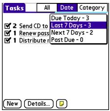 PALMONE CENTRO - Organizing your tasks - 2