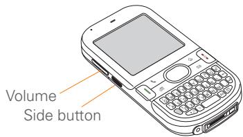 PALMONE CENTRO - Adjusting call volume - 1