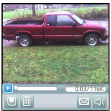 PALMONE CENTRO - Press Applications and select Camcorder - 2