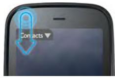 PALMONE PIXI PLUS - Open the application menu - 1