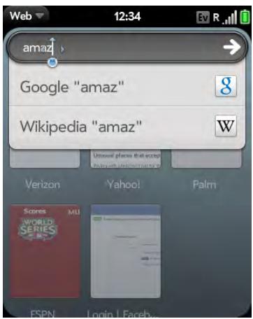 PALMONE PIXI PLUS - Go to a website - 2