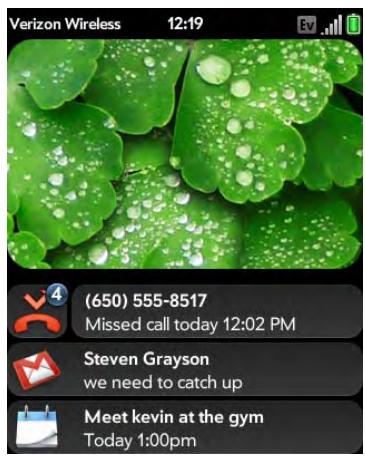 PALMONE PIXI PLUS - View all your notifications - 1