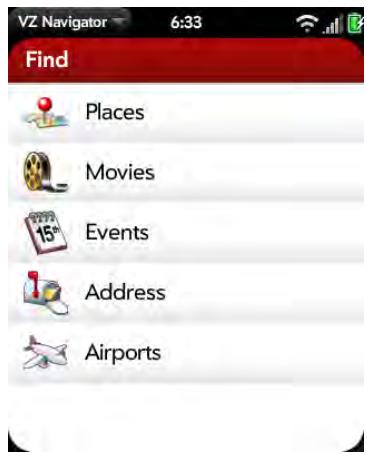 PALMONE PIXI PLUS - Find a location or a service - 1