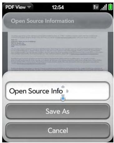 PALMONE PIXI PLUS - Save a file with a new name - 1