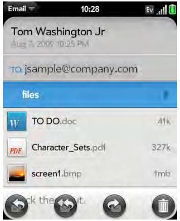 PALMONE PIXI PLUS - Open attachments - 1