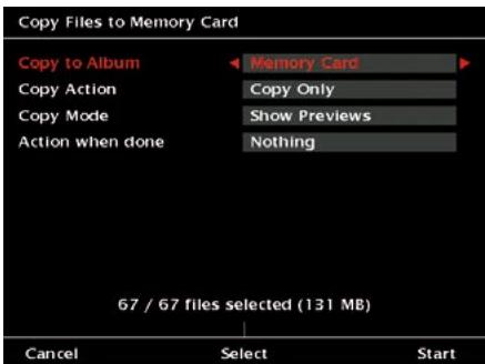 JOBO GIGA VU PRO EVOLUTION - Copy Pictures to another Album - 1