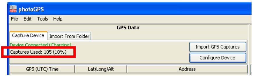 JOBO PHOTOGPS - Managing GPS Captures - 1