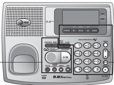 AT&T AT&T EP5995 - Telephone base - 1