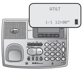 AT&T AT&T EP5995 - Handset status icons - 7