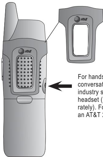 AT&T AT&T EP5995 - Belt clip & optional headset - 1