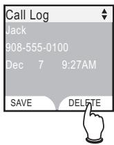AT&T AT&T EP5995 - Deleting all entries - 5