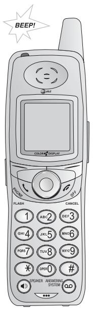 AT&T AT&T EP5995 - Alert tones and indicator lights - 1