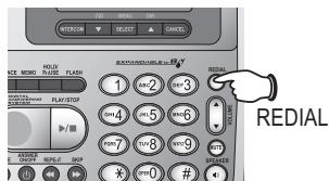 AT&T AT&T EP5995 - Last number redial - 1