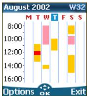 MITSUBISHI TELECOM M320 - Calendar - 2