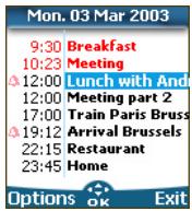 MITSUBISHI TELECOM M320 - Calendar - 1