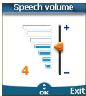 MITSUBISHI TELECOM M320 - Volume adjustments - 1