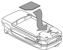 MITSUBISHI TELECOM M341I - INSERTING THE SIM CARD - 1