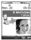 MITSUBISHI TELECOM M341I - PHONE NAMES CARD - 2