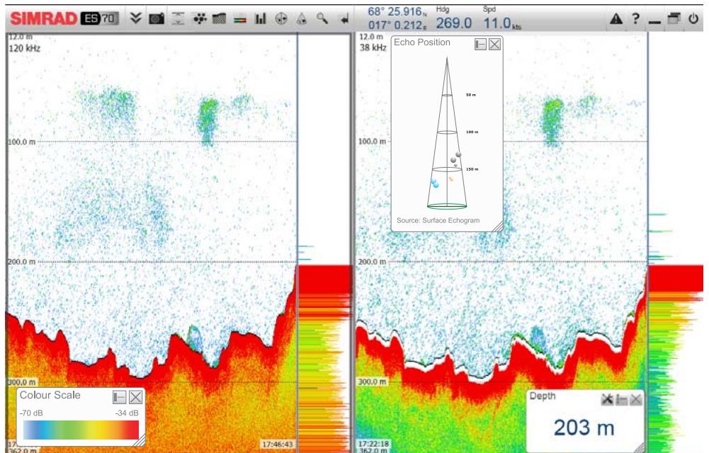 SIMRAD ES70 SPLIT BEAM - Menu system in your own language - 1