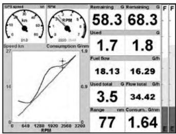 SIMRAD NX40 - WARNING - 1
