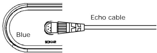 SIMRAD NX40 - 19-6 Installation: Echo transducer - 1