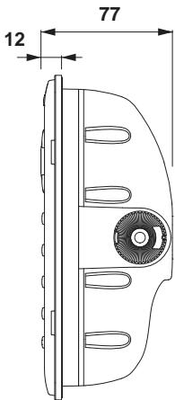 SIMRAD NX40 - Physical Dimensions (Dimensions in mm) - 2