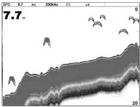 SIMRAD NX45 - kHz display - 1