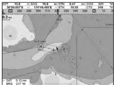 SIMRAD NX45 - 2-7 The main windows - 3
