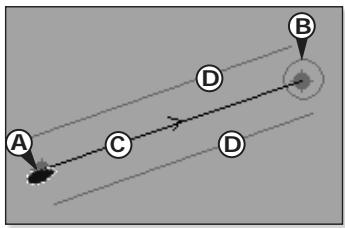 SIMRAD NX45 - to waypoint, or GOTO Waypoint - 1