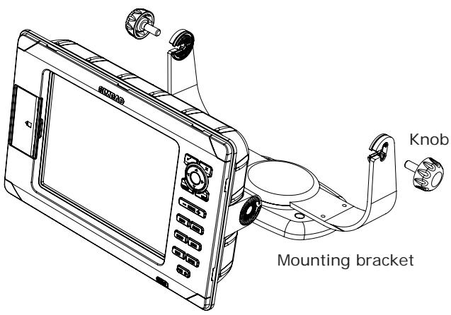 SIMRAD NX45 - Replacing the display unit - 1