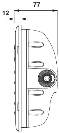 SIMRAD NX45 - Physical Dimensions (Dimensions in mm) - 2