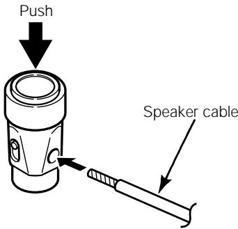 ECLIPSE 307PA - Speaker output terminals - 1