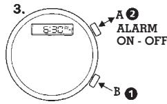VICTORINOX SWISS ARMY CHRONOGRAPH - ADJUSTING THE ALARM - 3