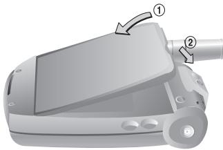 AUDIOVOX CDM-8900 - BATTERY INSTALLATION - 2
