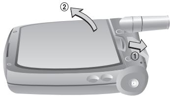 AUDIOVOX CDM-8900 - BATTERY REMOVAL - 2