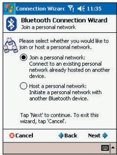 AUDIOVOX PPC-6600 - f. Bluetooth Personal Area Network - 3