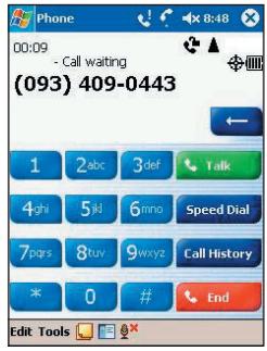 AUDIOVOX PPC-6600 - To set up conference calls: - 4