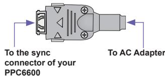 AUDIOVOX PPC-6600 - Recharging your device - 4